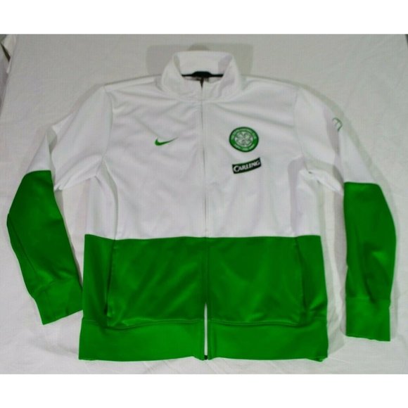 Nike Other - Nike Carling Celtic Football Club Full Zip Warmup Track Jacket Mens XL Soccer